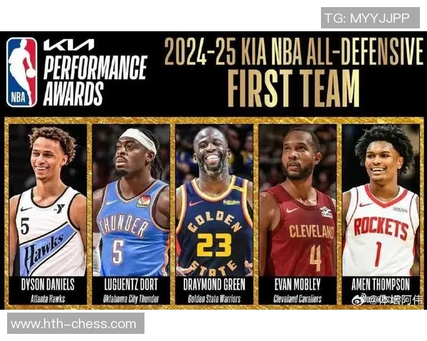 NBA最佳防守阵容揭晓莫布利追梦阿门领衔一阵表现耀眼